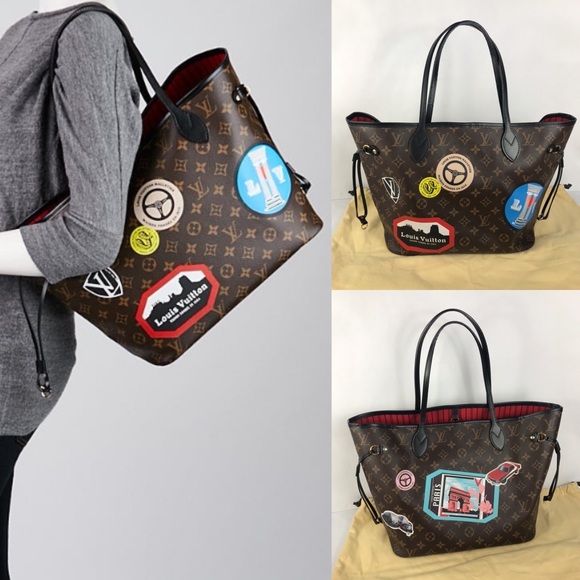 Louis Vuitton Handbags - RARE❤️🌎world tour Neverfull Louis Vuitton
